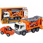 Lean Toys Truck Transporter Multifunction Lights &Amp Sounds 1:16