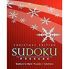 SUDOKU Puzzles Christmas Edition, Medium to Hard: Puzzles Solutions