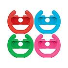 Oniverse Pack of 4 Racing wheel controller holders Blue/Red/Green/Pink