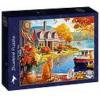 Bluebird Puzzle Pussel Crisp Fall View, 1000 Bitar