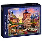 Bluebird Puzzle Pussel Old City Hall, Bramberg Germany, 1000 Bitar