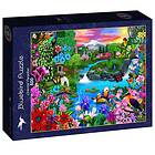 Bluebird Puzzle Pussel Oriental Paradise, 500 bitar