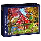 Bluebird Puzzle Pussel Sunny Autumn At The Barn, 1500 bitar