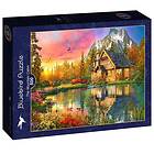 Bluebird Puzzle Pussel The Mountain Cabin, 500 bitar