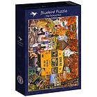 Bluebird Puzzle Pussel The School Bus, 1000 Bitar