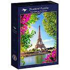 Bluebird Puzzle Pussel Tour Eiffel au Printemps, 500 bitar