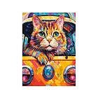 Castorland Pussel Cat Bus Travel, 100 Bitar