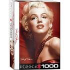 Eurographics : Marilyn Monroe Red Portrait (1000)