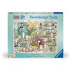 Ravensburger : Crazy Cats Tom Cat's House Plants (500)