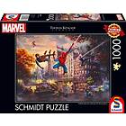 Schmidt : Thomas Kinkade Studios Marvel, Spider-Man and Friends: The Ultimate Al