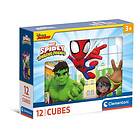 Clementoni Block Puzzle Spidey and His Amazing Friends 12pcs. Block