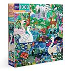 Eeboo Puzzle 1000 pcs Ducks in the Clearing