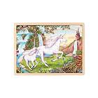 Goki Unicorn Puzzle (57366) Trä