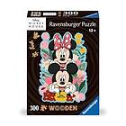 Ravensburger Wooden Jigsaw Puzzle Mickey Mouse & Minnie Mouse. 300 pcs.