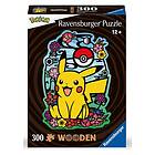 Ravensburger Wooden Jigsaw Puzzle Pokémon Pikachu 300 pcs.