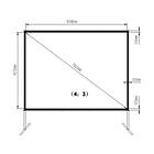 Art Folding Manual Screen 300" 600X400cm Ff-300 4:3