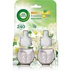 Air Wick White Flowers Duo fyllning för elektrisk diffusor 2x19ml