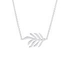 Drakenberg Sjölin Autumn Leaf Single Necklace Halsband Dam Silver ONESIZE