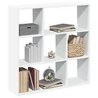 vidaXL Bokhylla/Rumsavdelare vit 102x29x103,5 cm konstruerat trä