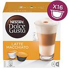 Nescafé Dolce Gusto Latte Macchiato kaffekapslar (16 st) Nyskick i originalförpa