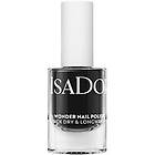 IsaDora The Wonder Nail Polish Quick Dry & Longwear 139 Black Lacquer 5ml