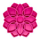Slow SodaPup Feeder Mandala 20 cm (Rosa)