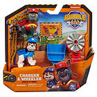 Spin Master Rubble & Crew Figure 2 Pack Charger & Wheeler