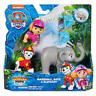 Spin Master Paw Patrol Jungle Pups Marshall Skye & Elephant
