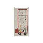 OYOY Buss adventskalender 52x104 cm Clay-red