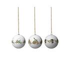 Design House Stockholm Elsa Beskow julkula 3-pack Set nr 9