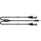 Cordial CFY 1,5 WMM-LONG Audio Adapterkabel [1x