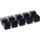 Alphacool GPU Ram Alu Heatsinks 15x15mm 10x Svart