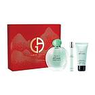 Giorgio Armani Acqua Di Gioia Parfymset (100ml edp, 50ml parfymerad kroppslotion, 10ml edp)