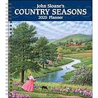 John Sloane's Country Seasons 12Month 2025 Monthly/Weekly Planner Calendar