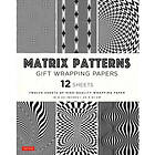 Matrix Patterns Gift Wrapping Papers 12 sheets 18 x 24 " (45 x 61 cm) Wrapping P