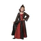 Utklädning Halloween Gothic Vampiress Storlek 110-120 cm