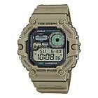 Casio WS-1700H-5AVEF Digital Svart/Resinplast Ø49 mm