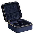 Dark Velvet Jewellery Box Mini Navy Blue