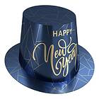 Höghatt Happy New Year Blå One size