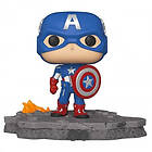 Funko POP figur Deluxe Marvel Avengers Capitan America Exclusive