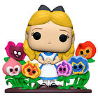 Funko POP figur Deluxe Disney Alice in Wonderland 70th Alice with Flowers