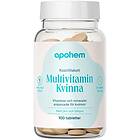 Apohem Multivitamin Kvinna 100 tabletter