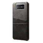 Inskal Asus ZenFone 8 Flip Imitation Leather Case m. Korthållare