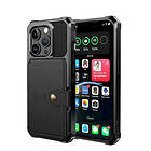 Inskal iPhone 15 Pro Hybrid Skal med Plånbok