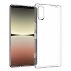 Inskal Sony Xperia 5 V Flexibel Plast Skal Transparent