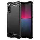 Inskal Sony Xperia 10 V Brushed Carbon Skal