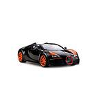 Rastar Bugatti Grand Sport Vitesse, Sportbil, Elmotor, 1:14, Färdigmonterad (Rtr), Svart, Blå