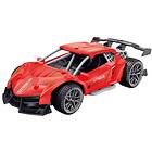 Toymax Die-Cast Pull Back Car W/Sound & 'Try-Me', Red