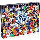 2021 World Football Stars 1000 pce Puzzle (Blue packaging)