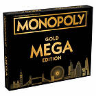 Winning Moves Monopoly Mega Gold i Svensk Utgåva